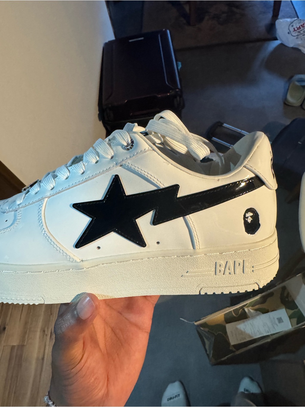 Bapesta #2 White / Black